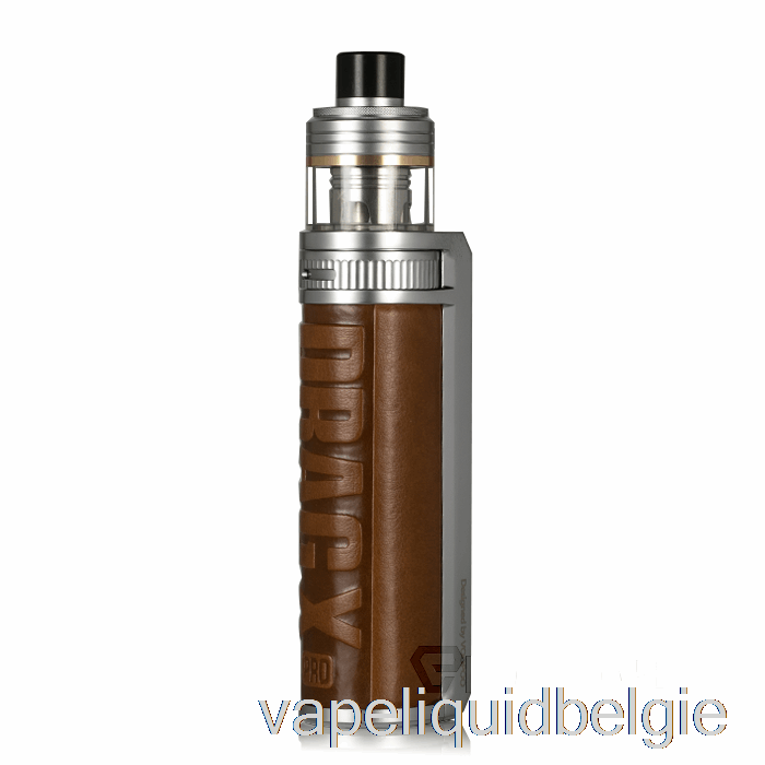 Vape Vloeibare Voopoo Drag X Pro 100w Starterkit Sahara Bruin